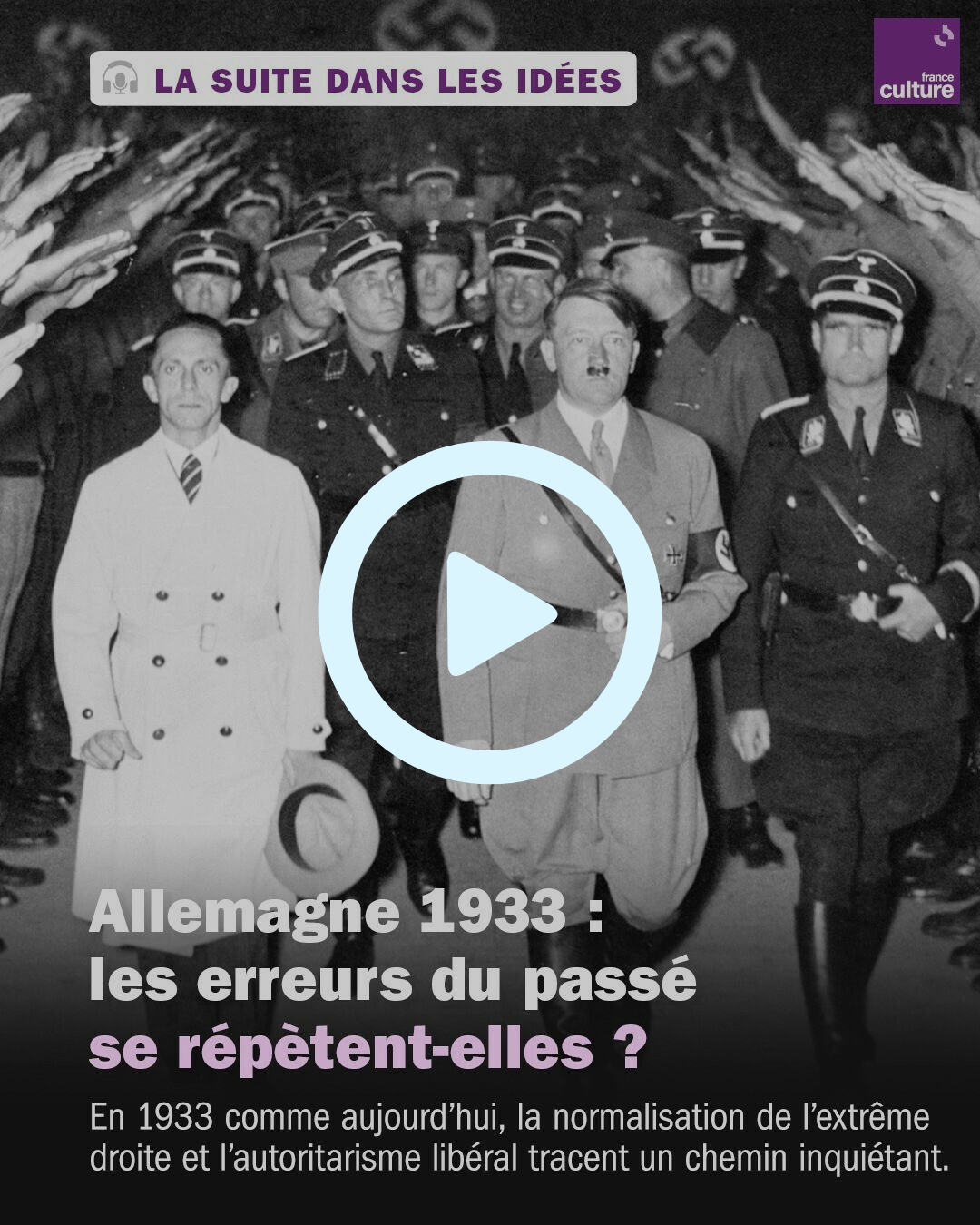 La Suite dans les Idées sur France Culture, avec Johann Chapoutot